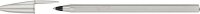 BIC Kugelschreiber Cristal Glace silber, Schreibfarbe:...