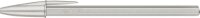 BIC Kugelschreiber Cristal Glace silber, Schreibfarbe: blau, 20 St.