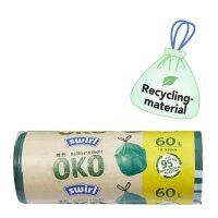 swirl® Müllbeutel Öko 5285824002 60,0 l...