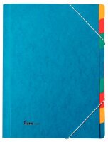 bene Ordnungsmappe 9 Fächer blau, 1 St.