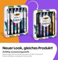 BIC 4-Farben-Kugelschreiber 4 Colours bunt, Schreibfarbe:...
