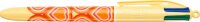 BIC 4-Farben-Kugelschreiber 4 Colours bunt, Schreibfarbe: blau, rot, grün, schwarz, 6 St.