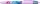 BIC 4-Farben-Kugelschreiber 4 Colours bunt, Schreibfarbe: blau, rot, grün, schwarz, 6 St.