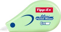 Tipp-Ex Korrekturroller Mini Pocket Mouse Pastell 5,0 mm,...