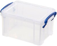24 + 12 GRATIS: Really Useful Box Aufbewahrungsboxen 24x 35,0 l transparent 48,0 x 39,0 x 31,0 cm, 24 St. + GRATIS 12 St.