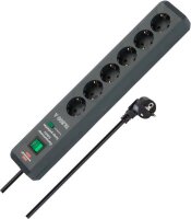 brennenstuhl Secure-Tec 6-fach Steckdosenleiste mit...
