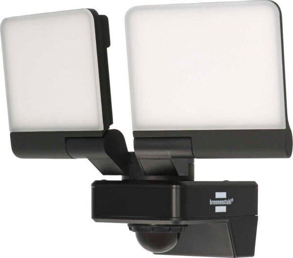 brennenstuhl  Duo Connect WiFi LED WFD 3051 P LED Außenleuchte schwarz 36 W