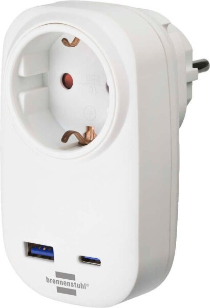 brennenstuhl Steckdose mit USB-Anschluss, 1 St.