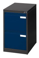 CP C 2000 Acurado Hängeregistraturschrank anthrazit, enzianblau 2 Schubladen 43,3 x 59,0 x 73,3 cm, 1 St.