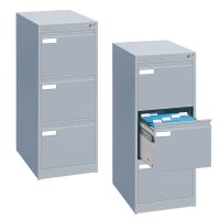 CP C 2000 Acurado Hängeregistraturschrank silber 3...