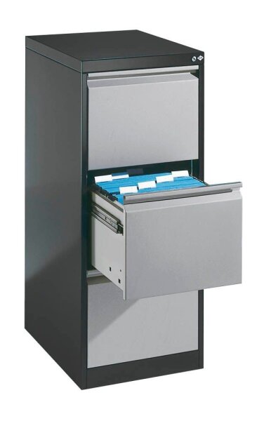 CP C 2000 Acurado Hängeregistraturschrank anthrazit, silber 3 Schubladen 43,3 x 59,0 x 104,5 cm, 1 St.