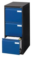 CP C 2000 Acurado Hängeregistraturschrank anthrazit, enzianblau 3 Schubladen 43,3 x 59,0 x 104,5 cm, 1 St.