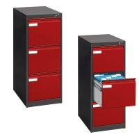 CP C 2000 Acurado Hängeregistraturschrank rubinrot,...