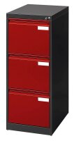 CP C 2000 Acurado Hängeregistraturschrank rubinrot, anthrazit 3 Schubladen 43,3 x 59,0 x 104,5 cm, 1 St.