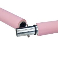 relaxdays Pilates-Stab pink, schwarz