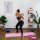 relaxdays Pilates-Stab pink, schwarz