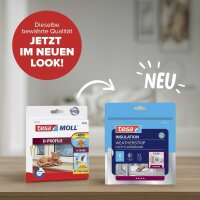 tesa tesamoll® INSULATION Dichtungsband weiß 9,0 mm x 6,0 m 1 Rolle