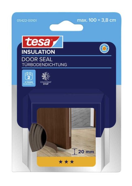 tesa tesamoll® INSULATION Dichtungsband braun 3,8 cm x 1,0 m 1 Rolle
