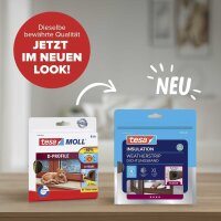 tesa tesamoll® INSULATION Dichtungsband braun 9,0 mm x 6,0 m 1 Rolle
