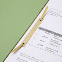 Wekre Deckleisten für Hefter messing, 100 St.