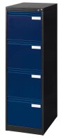 CP C 2000 Acurado Hängeregistraturschrank anthrazit, enzianblau 4 Schubladen 43,3 x 59,0 x 135,7 cm, 1 St.