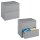 CP C 2000 Acurado Hängeregistraturschrank silber 2 Schubladen 78,7 x 59,0 x 73,3 cm, 1 St.