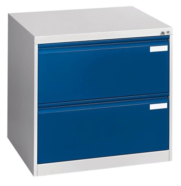 CP C 2000 Acurado Hängeregistraturschrank lichtgrau, blau 2 Schubladen 78,7 x 59,0 x 73,3 cm, 1 St.