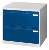 CP C 2000 Acurado Hängeregistraturschrank lichtgrau, blau 2 Schubladen 78,7 x 59,0 x 73,3 cm, 1 St.