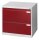 CP C 2000 Acurado Hängeregistraturschrank lichtgrau, rubinrot 2 Schubladen 78,7 x 59,0 x 73,3 cm, 1 St.