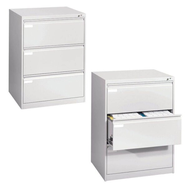 CP C 2000 Acurado Hängeregistraturschrank lichtgrau 3 Schubladen 78,7 x 59,0 x 104,5 cm, 1 St.