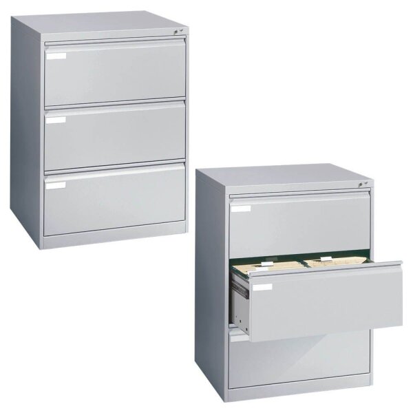 CP C 2000 Acurado Hängeregistraturschrank silber 3 Schubladen 78,7 x 59,0 x 104,5 cm, 1 St.
