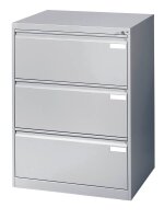 CP C 2000 Acurado Hängeregistraturschrank silber 3 Schubladen 78,7 x 59,0 x 104,5 cm, 1 St.