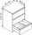 CP C 2000 Acurado Hängeregistraturschrank silber 3 Schubladen 78,7 x 59,0 x 104,5 cm, 1 St.