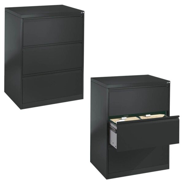 CP C 2000 Acurado Hängeregistraturschrank grau 3 Schubladen 78,7 x 59,0 x 104,5 cm, 1 St.