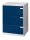 CP C 2000 Acurado Hängeregistraturschrank lichtgrau, blau 3 Schubladen 78,7 x 59,0 x 104,5 cm, 1 St.