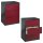 CP C 2000 Acurado Hängeregistraturschrank grau, rubinrot 3 Schubladen 78,7 x 59,0 x 104,5 cm, 1 St.
