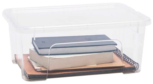 PAPERFLOW VIEW Aufbewahrungsbox 10,0 l transparent 36,5 x 26,5 x 14,5 cm, 1 St.