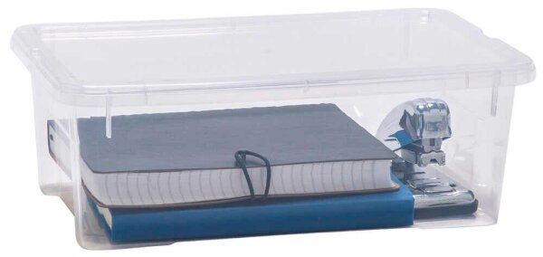 PAPERFLOW VIEW Aufbewahrungsbox 5,0 l transparent 32,5 x 19,5 x 11,0 cm, 1 St.
