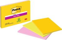Post-it® Super Sticky Notes Jumbo-Haftnotizen...