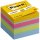 Post-it® Mini-Würfel Haftnotizen farbsortiert, 1 St.