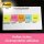 Post-it® Poptimistic Collection Haftnotizen farbsortiert, 6 Blöcke