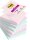 Post-it® Super Sticky Z-Notes Soulfoul Collection Haftnotizen extrastark farbsortiert, 6 Blöcke