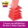 Post-it® Super Sticky Z-Notes Soulfoul Collection Haftnotizen extrastark farbsortiert, 6 Blöcke