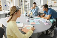 Post-it® Super Sticky Notes Soulful Collection Haftnotizen extrastark farbsortiert, 6 Blöcke