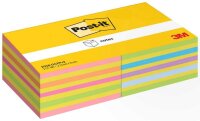 Post-it® Haftnotizen farbsortiert, 2 Würfel