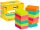 Post-it® Poptimistic Collection Haftnotizen farbsortiert, 12 Blöcke