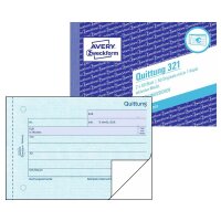 AVERY Zweckform Quittung, inkl. MwSt. Formularbuch 321, 1...