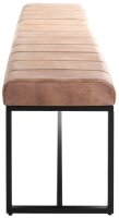 HAKU Möbel Bank 25854 braun Leder 150,0 cm