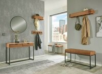 HAKU Möbel Bank 25854 braun Leder 150,0 cm