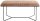 HAKU Möbel Bank 25851 braun Leder 100,0 cm